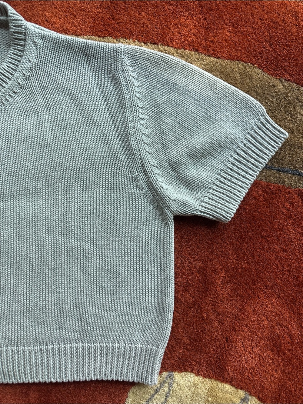 Gillian Stevens Rosemary Cardigan in Pebble - Picture 6 of 11
